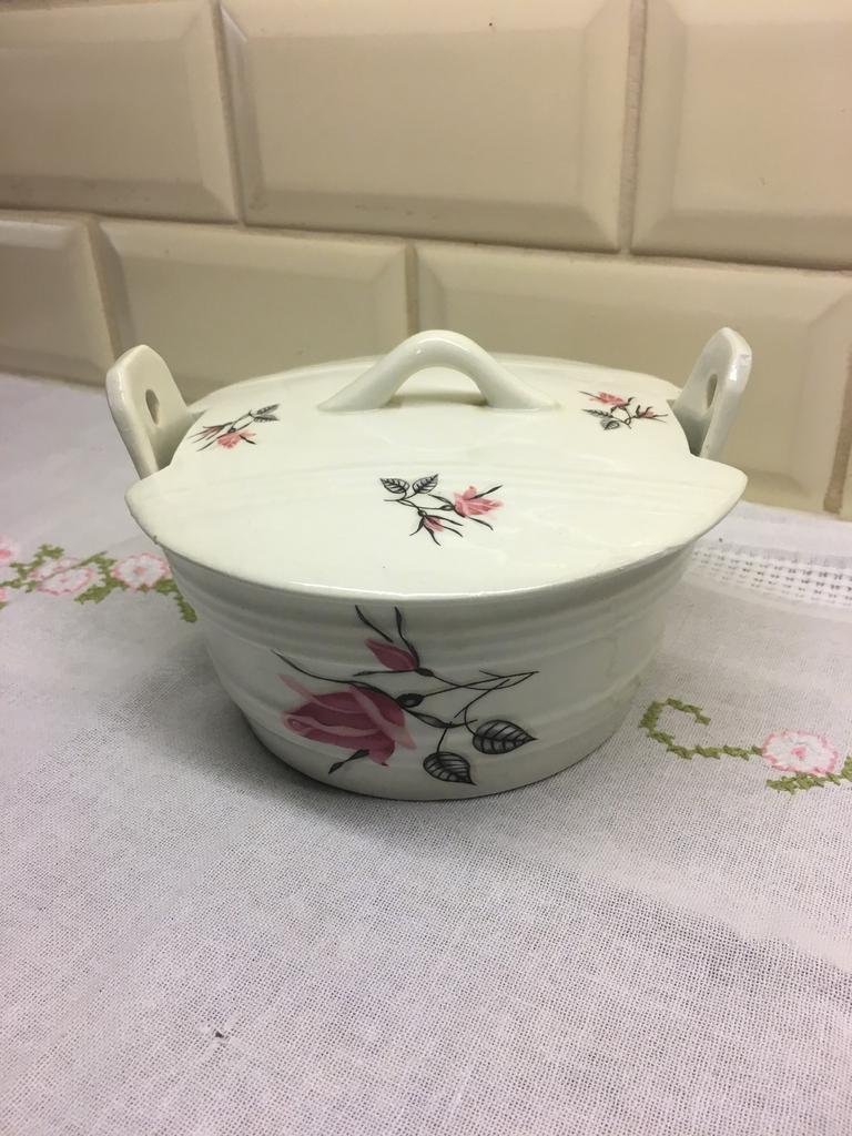 Vintage Botervloot. Porseleinen Kuip model ‘Ditmar Urbach’, Ophalen of Verzenden