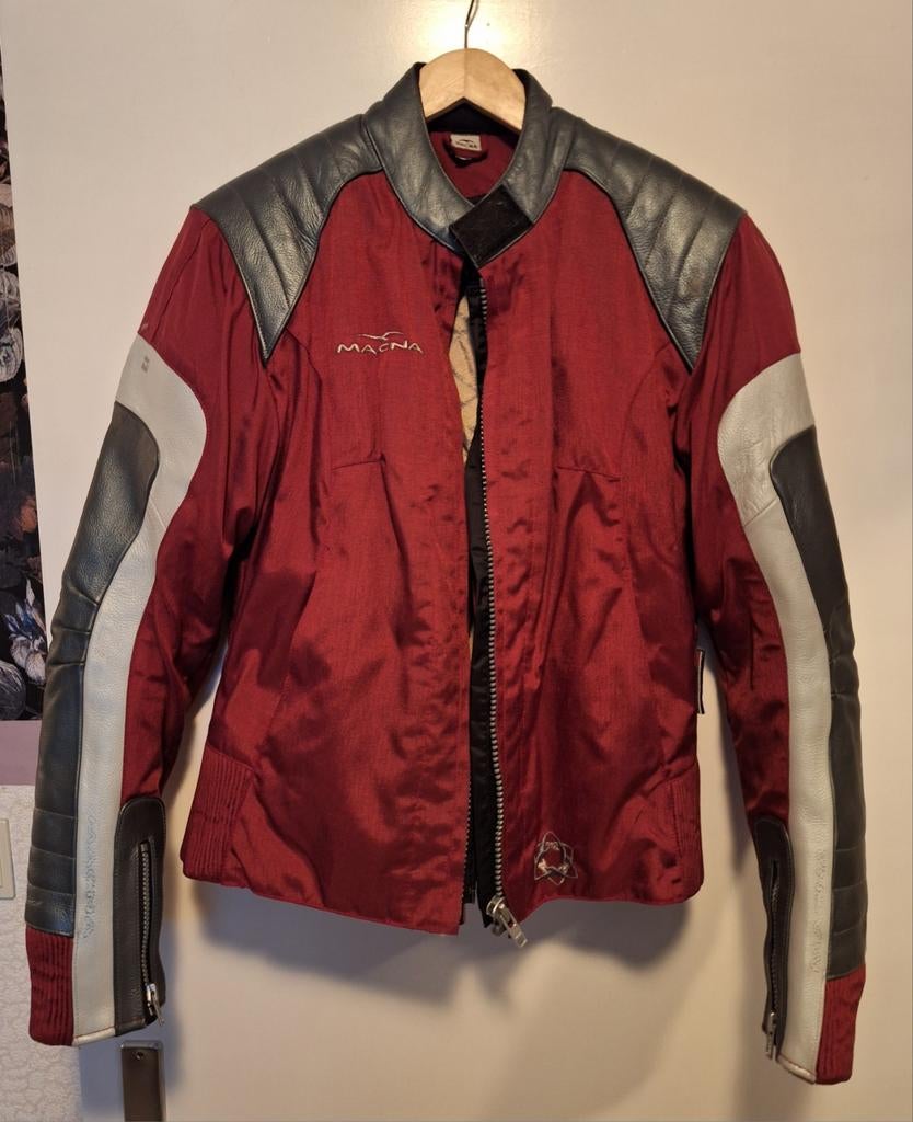 motorkleding dames, Fietsen en Brommers, Brommerhelmen, Ophalen, Zo goed als nieuw, Medium, Macna