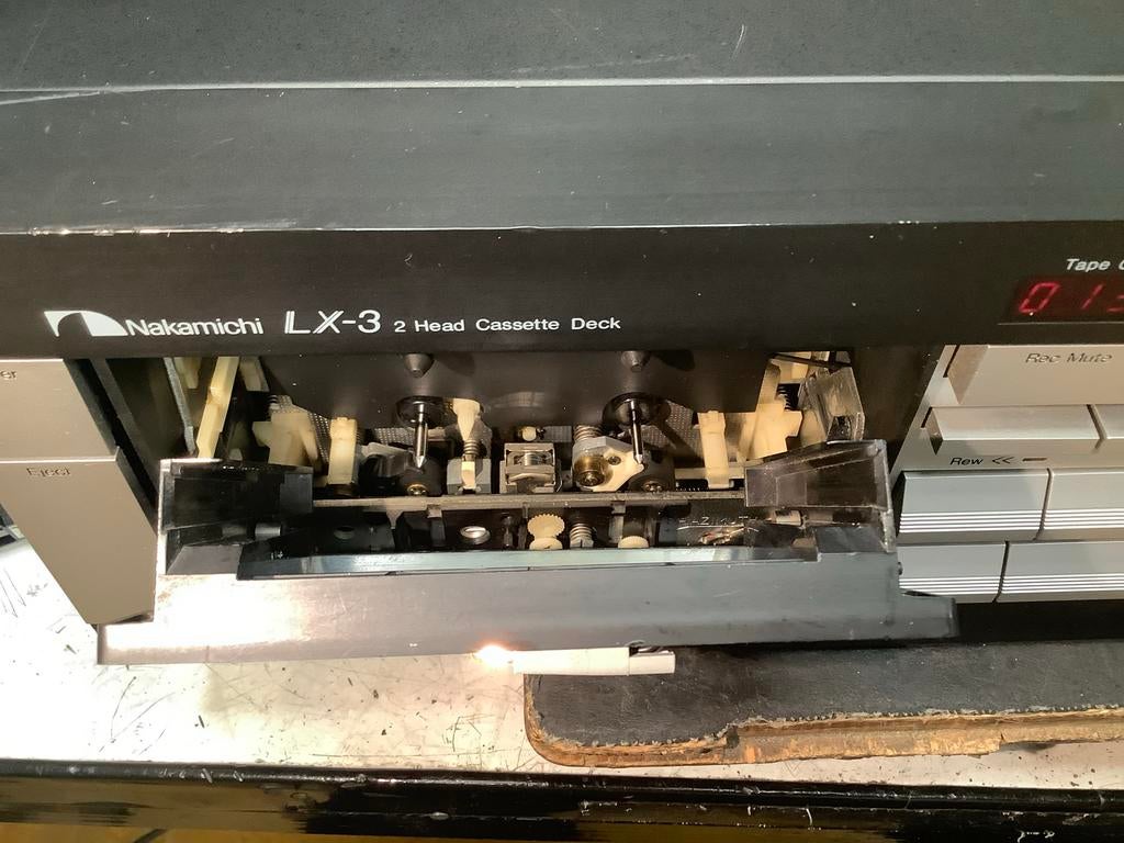 Nakamichi LX 3 dual capstan cassettedeck, Ophalen, Enkel, Overige merken, Tiptoetsen