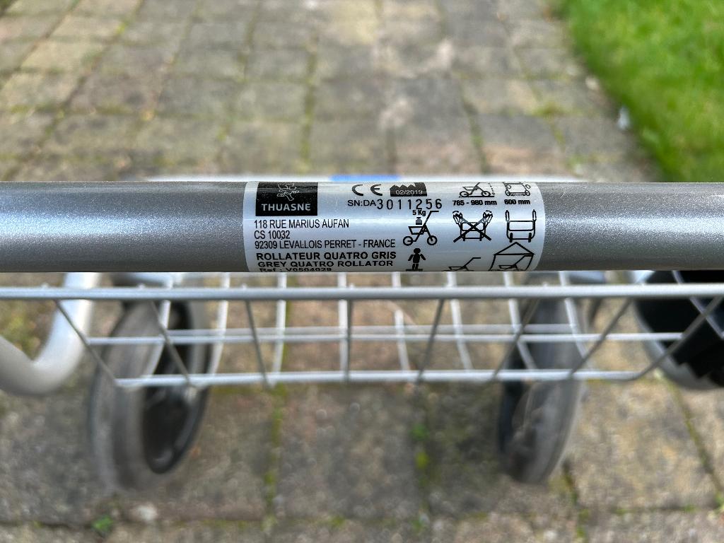 Rollator, Ophalen, Opvouwbaar, Zo goed als nieuw
