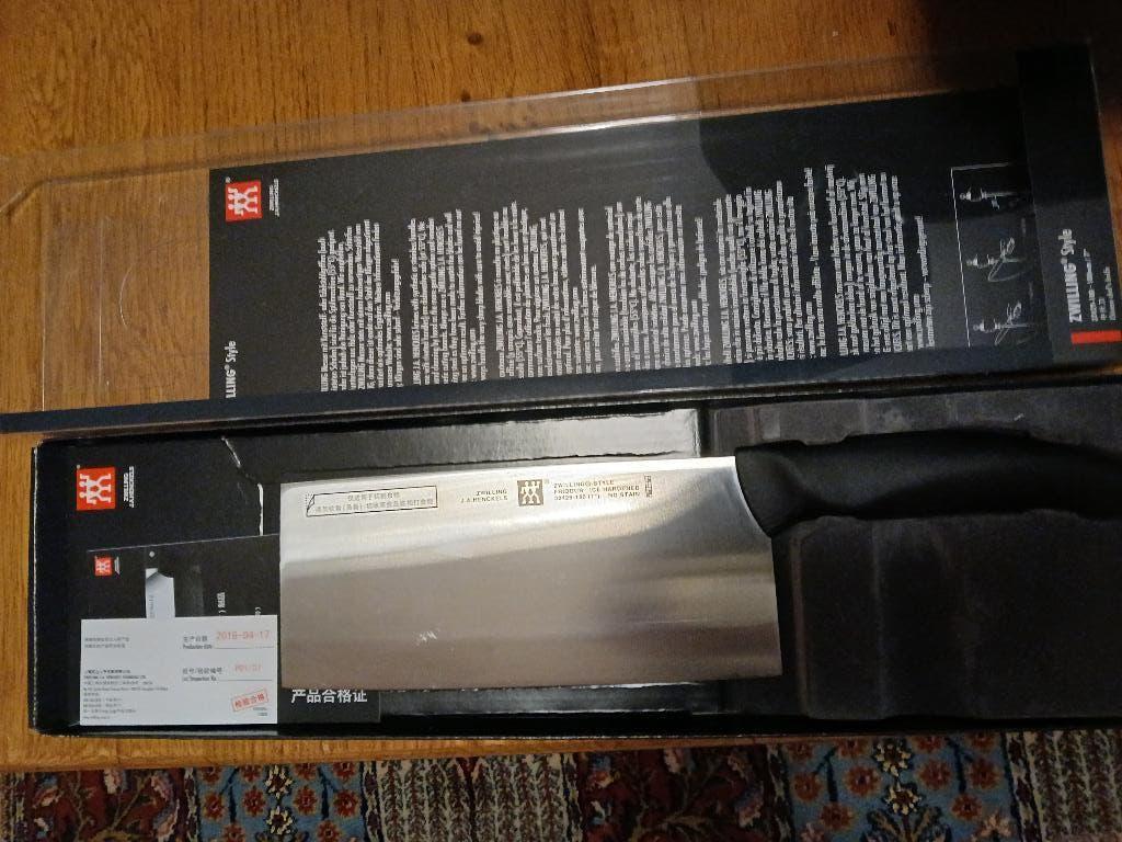 Zwilling hakmes, Ophalen of Verzenden, Nieuw, Rvs of Chroom