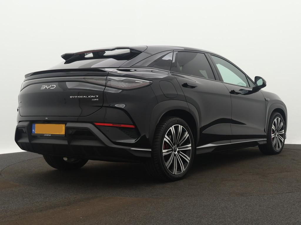 BYD SEALION 7 Excellence AWD 91.3 kWh | 100% nieuw & Origine, Auto's, BYD, Automaat, 12 maanden, Zwart, Adaptive Cruise Control