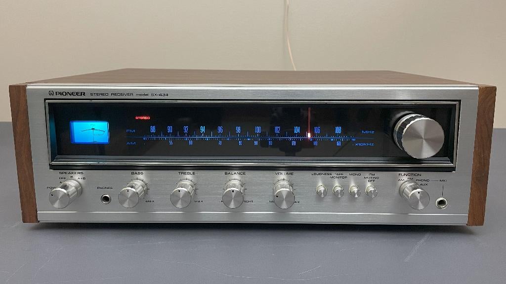 Pioneer SX-434 receiver, Audio, Tv en Foto, Versterkers en Receivers, Gebruikt, Ophalen of Verzenden, Pioneer, Minder dan 60 watt
