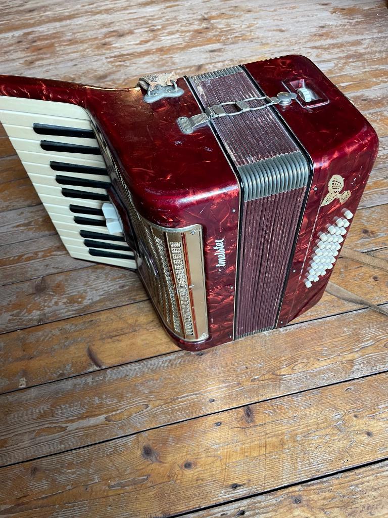 accordeon Weltmeister, Muziek en Instrumenten, Gebruikt, 32-bas, Nvt, Nvt