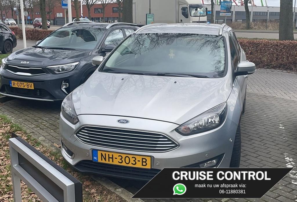Ford Focus Wagon 1.0 Titanium | VAN 2e EIGENAAR | BLUETOOTH, Auto's, Gebruikt, Euro 6, Origineel Nederlands, Handgeschakeld