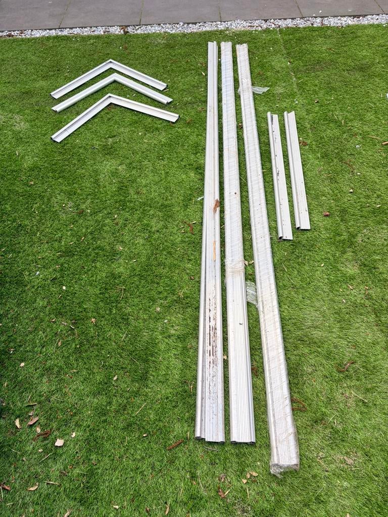 Aluminium Dakliggers/ Dakrailsen, Doe-het-zelf en Verbouw, Ophalen, Nieuw