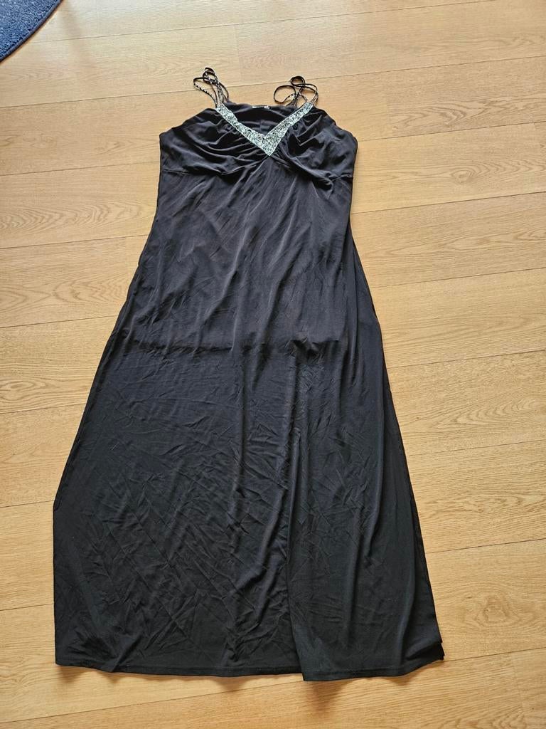 Lange avondjurk maat 48, Kleding | Dames, Gelegenheidskleding, Overige typen, So bin ich, Zwart, Maat 46/48 (XL) of groter