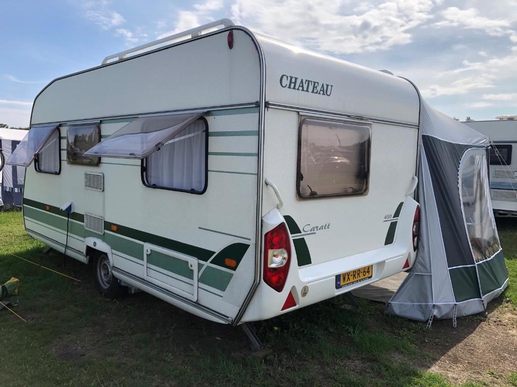 Caravan Chateau 466 Carrat uit 2007 met mover, Chateau, Treinzit, 750 - 1000 kg, Particulier