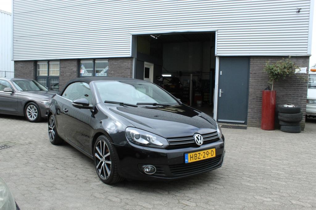 Volkswagen Golf 1.4 TSI Cabriolet AUTOMAAT 3 MA GARANTIE, Euro 5, Gebruikt, 680 kg, 4 cilinders