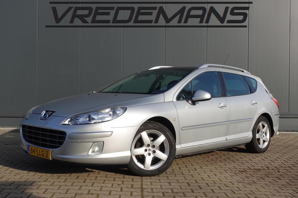 Peugeot 407 SW 2.0 ST LPG G3 / PANO, Auto's, Voorwielaandrijving, Gebruikt, Zwart, 4 cilinders
