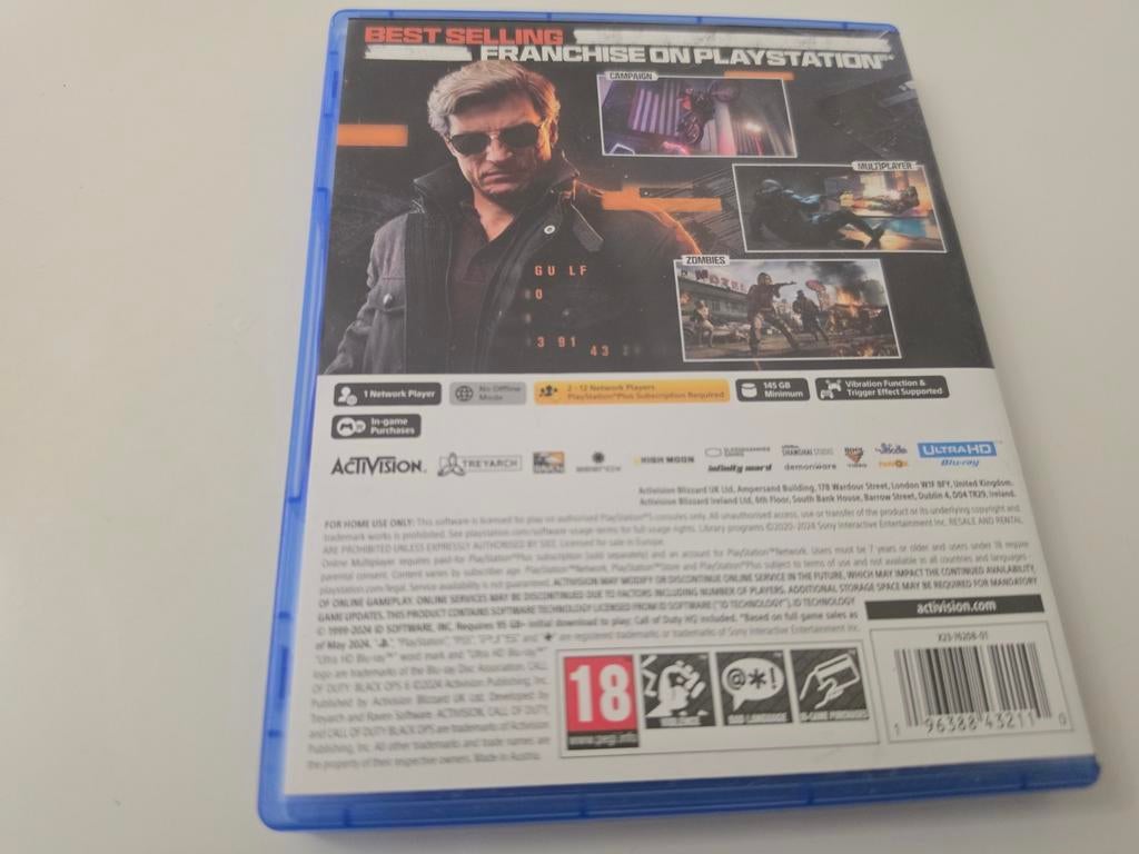 Call of Duty Black Ops 6 voor Playstation 5 Lees Goed Aub, Activision NL, Activision, Ophalen of Verzenden, Zo goed als nieuw
