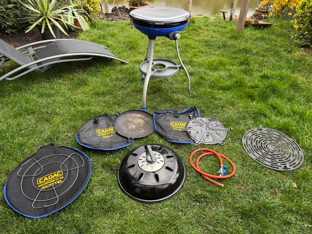 Cadac Carri Chef skottelbraai, Ophalen, Gebruikt