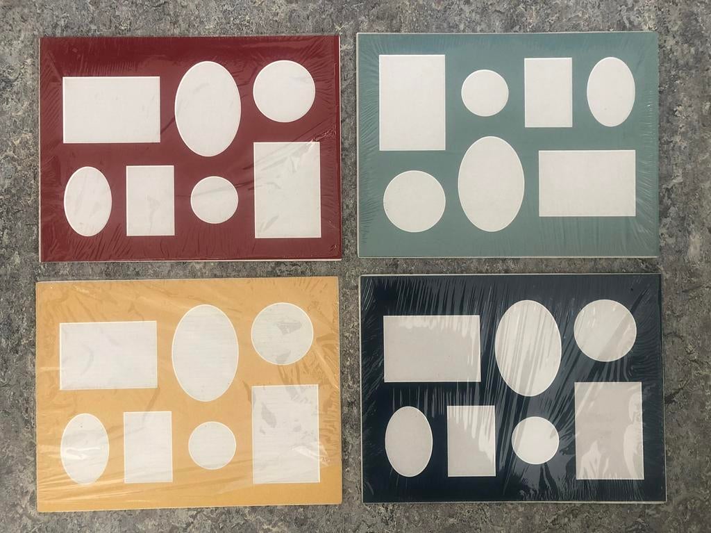 3x NIEUWE Passe Partout voor fotolijsten 40x60 cm, Ophalen of Verzenden, Nieuw