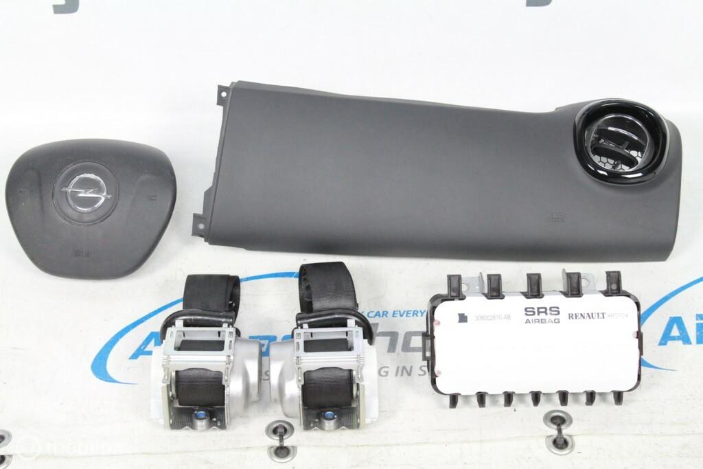 Airbag set - Dashboard paneel grijs Opel Vivaro (2014-2019), Gebruikt, Ophalen of Verzenden