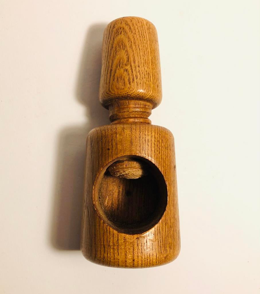 Vintage houten notenkraker, Verzenden