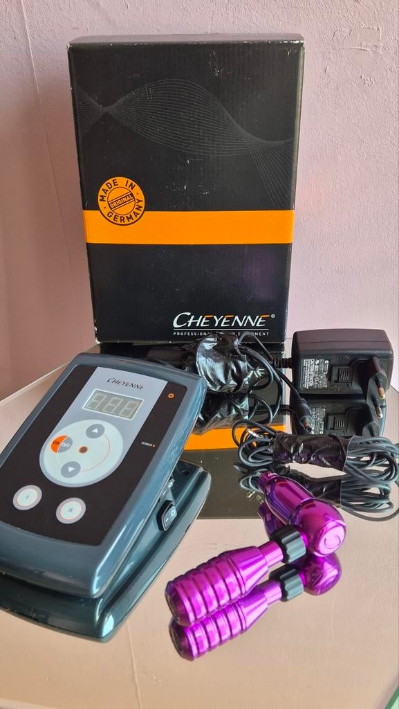 Professionele Cheyenne HAWK Thunder Purple tattoomachine, Ophalen of Verzenden, Zo goed als nieuw