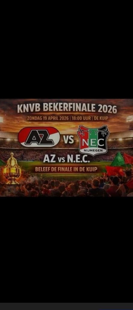 NEC ZIJDE ROOD TE KOOP, Eén persoon, April