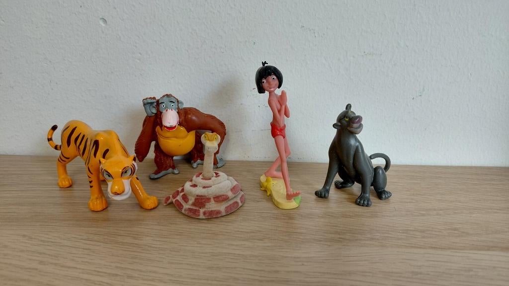 Set Disney poppetjes jungle book, Ophalen of Verzenden, Zo goed als nieuw