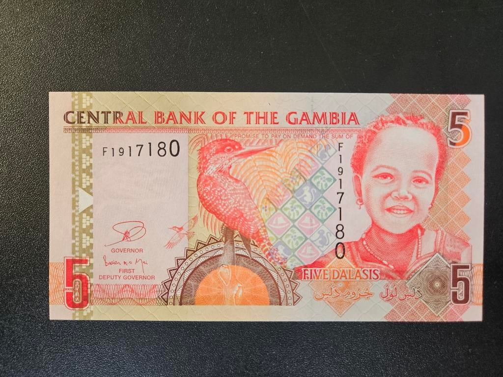 Gambia pick 25c 2006-14 UNC, Postzegels en Munten, Bankbiljetten | Afrika, Ophalen of Verzenden, Overige landen, Los biljet