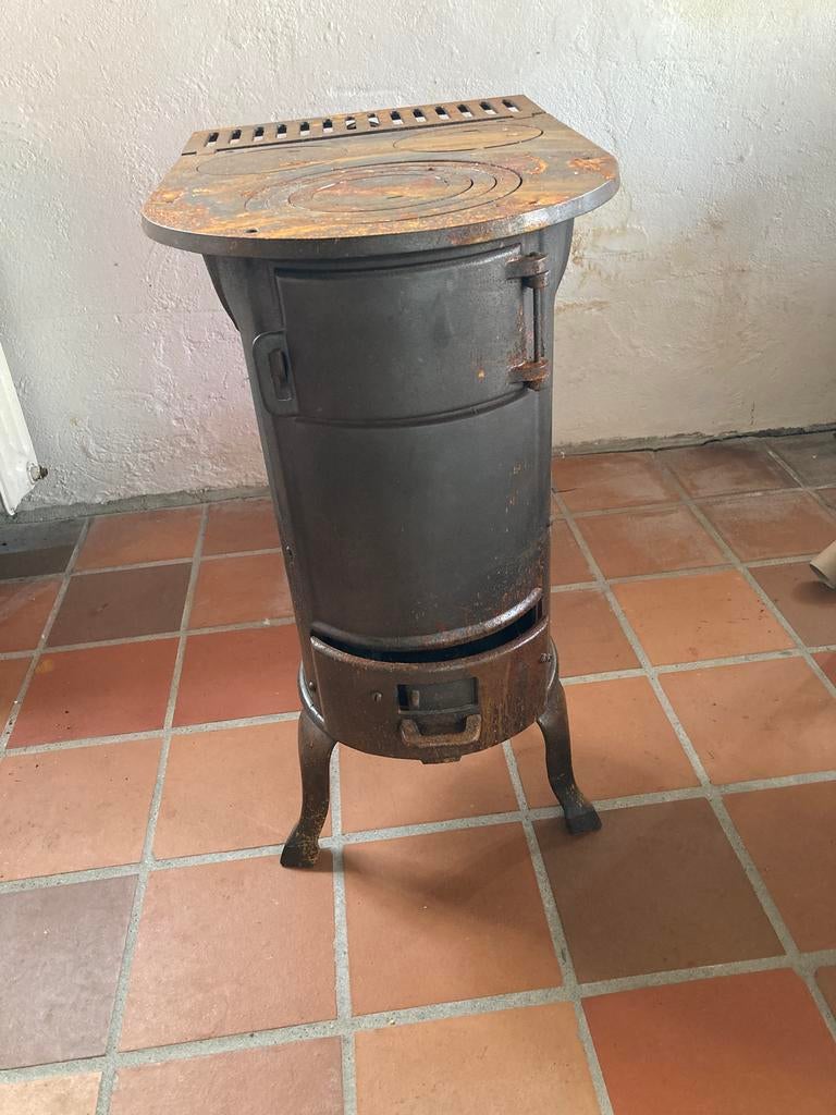 Houtkacheltje, Huis en Inrichting, Kachels, Ophalen, Gebruikt, Houtkachel, Vrijstaand