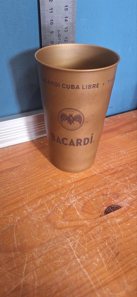 Bacardi beker (91125), Verzamelen, Gebruiksvoorwerp, ., Ophalen of Verzenden, Zo goed als nieuw