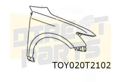 Lexus CT200h voorscherm Rechts (3/11-1/18) Origineel! 538017