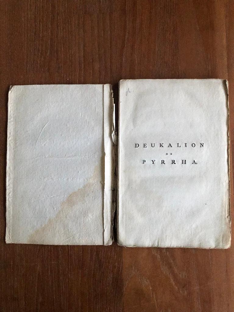 1785 240 jaar oud boekje gelieerd aan Willem Bilderdijk., Verzenden