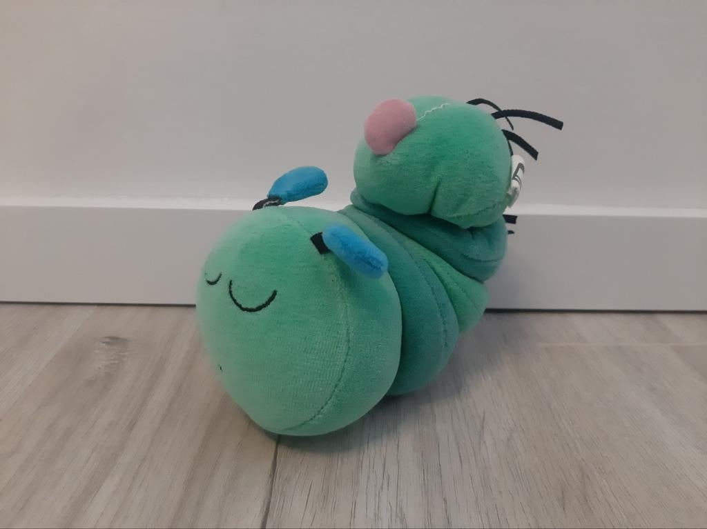 Knuffel muziekdoos Ikea rups klappa K8100, Ophalen of Verzenden, Zo goed als nieuw