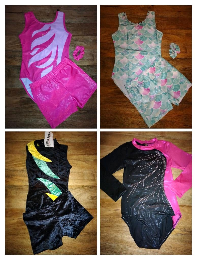 Turnpakjes/gympakjes/turnpakje/gympakje maat 134 SALE, Kindermaat 122 t/m 140, Ophalen of Verzenden, Zo goed als nieuw, Turnpak(je)