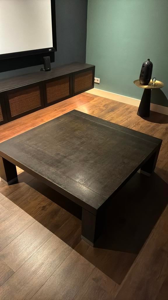 Salontafel hout, Ophalen, 100 tot 150 cm, 50 tot 100 cm, Zo goed als nieuw