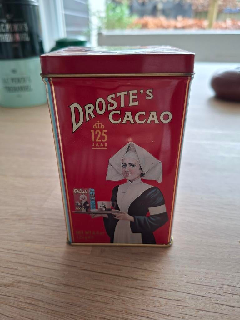 Droste's Cacao blikje, Ophalen of Verzenden