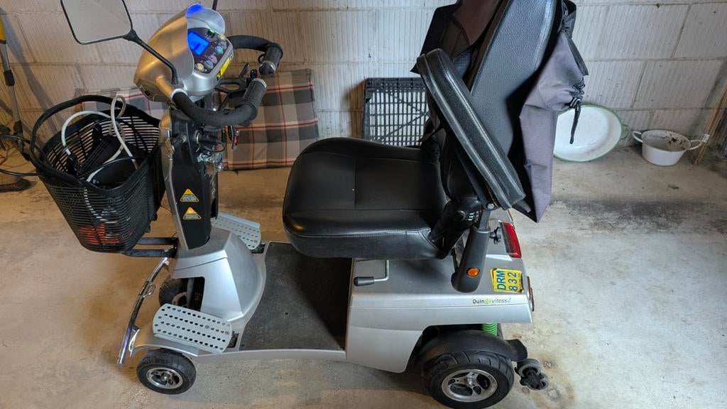 Scootmobiel Quingo Vitess 2, Ophalen