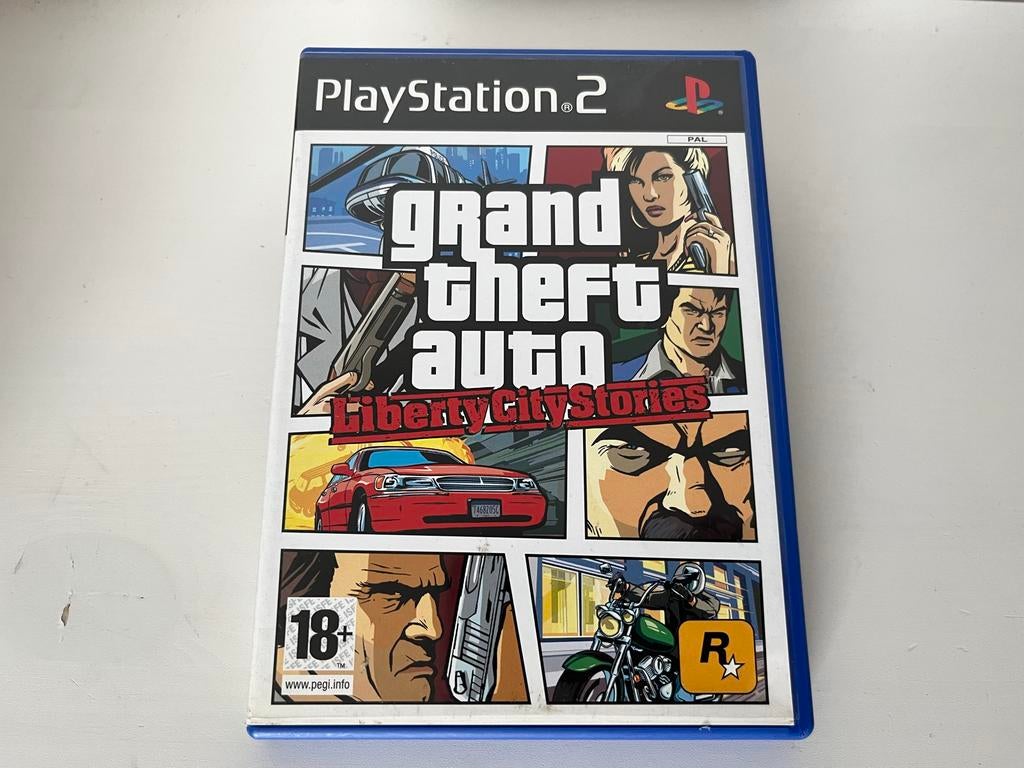 Grand Theft Auto Liberty City Stories PS2, Avontuur en Actie, Gebruikt, Vanaf 18 jaar, T