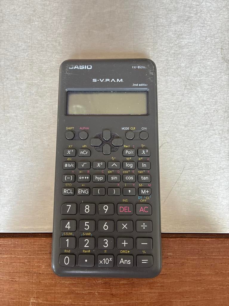 Casio fx 82ms-2, Ophalen of Verzenden, Zo goed als nieuw