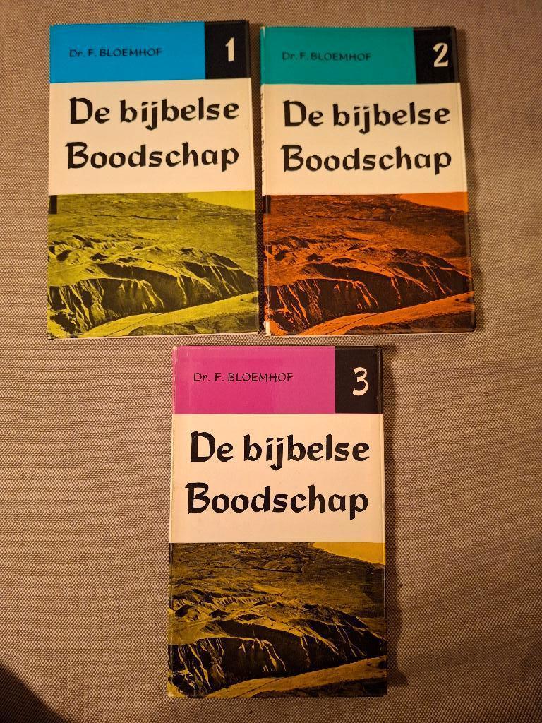 bijbelse boodschap van Dr. F. Bloemhof., Ophalen of Verzenden, Gelezen