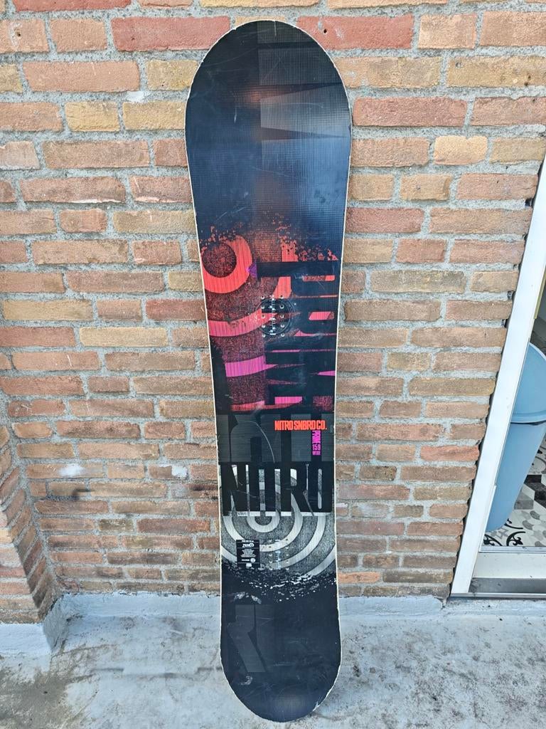Snowboard Nitro Prime 159 wide - used, Ophalen, Board