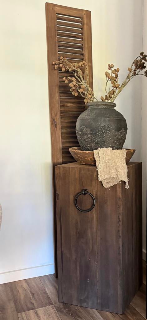 Houten zuil/pilaar, Ophalen, Zo goed als nieuw