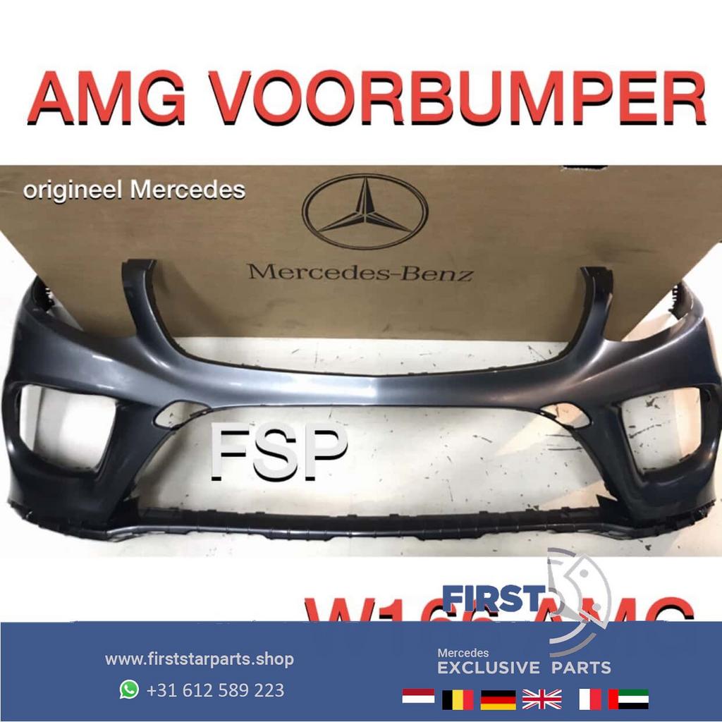 W166 GLE AMG VOORBUMPER Mercedes 2015-2019 BUNPER ORIGINEEL