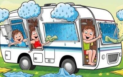 Schoonmaak caravans en camper