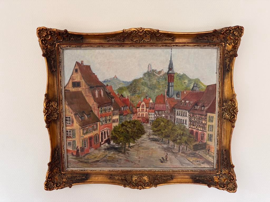 Schilderij nummer 6, Antiek en Kunst, Kunst | Schilderijen | Klassiek, Ophalen of Verzenden