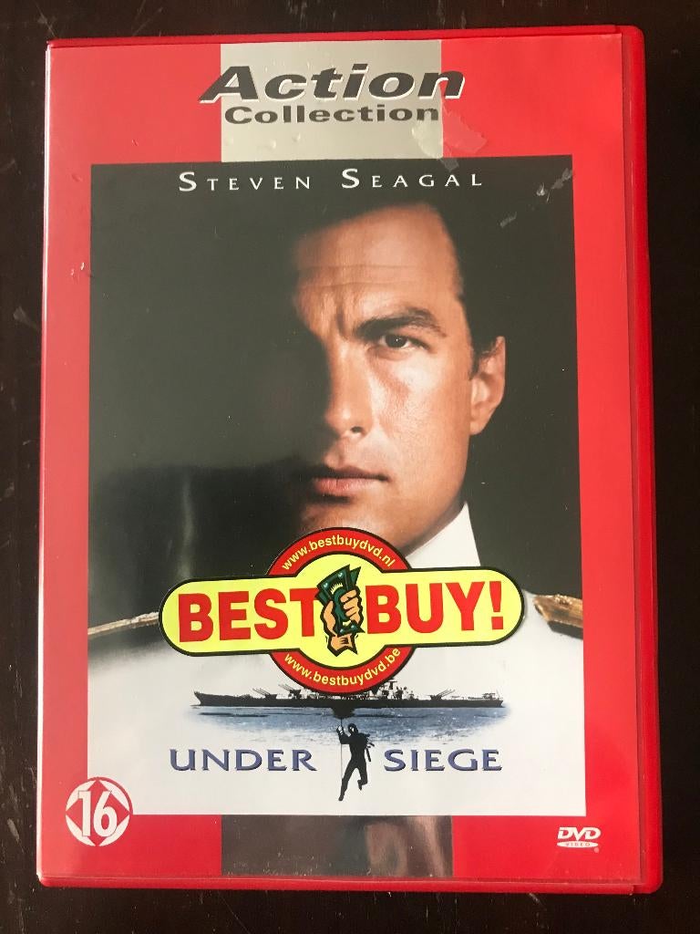 Under Siege DVD met Steven Seagal en Erica Eleniak, Vanaf 16 jaar, Ophalen of Verzenden, Zo goed als nieuw, Actie