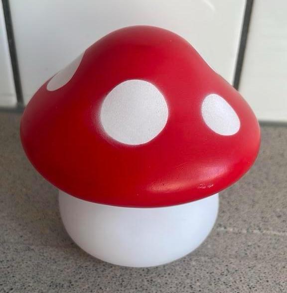 Paddenstoel lamp, Ophalen of Verzenden, Zo goed als nieuw