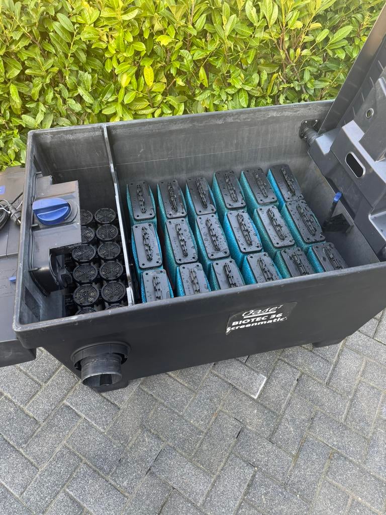Vijverfilter Oase biotec screenmatic 36 met bitron 110c Uv, Tuin en Terras, Vijvers, Ophalen, Gebruikt