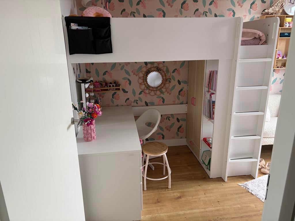 IKEA Smastad bureau met lades, Ophalen, Gebruikt, Tafel(s)