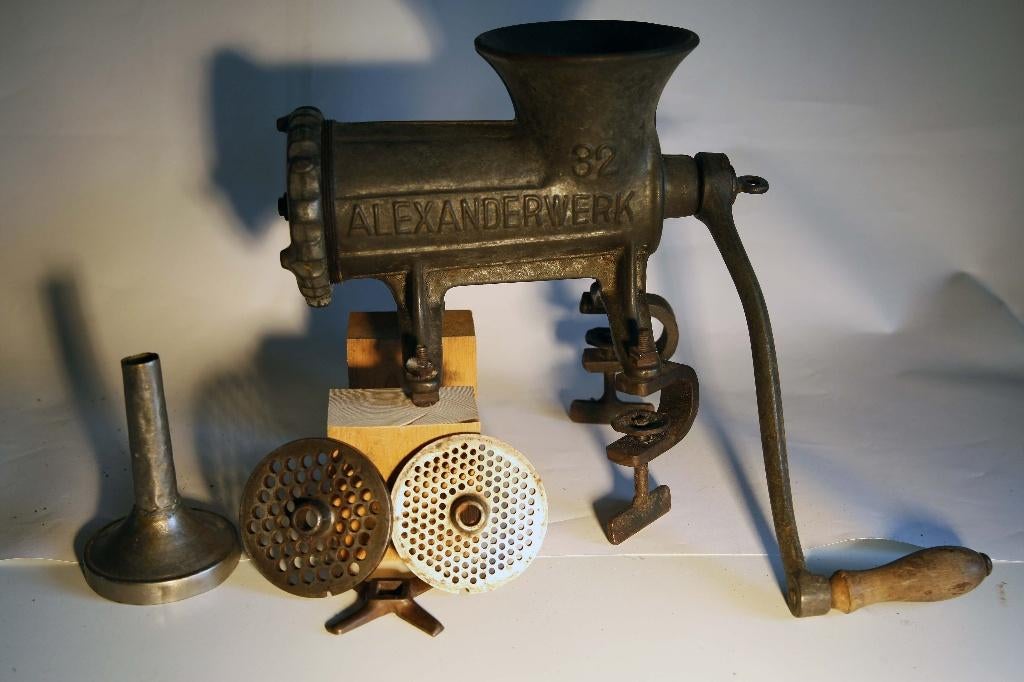 Alexander 32 Gehaktmolen, Ophalen, Gebruikt