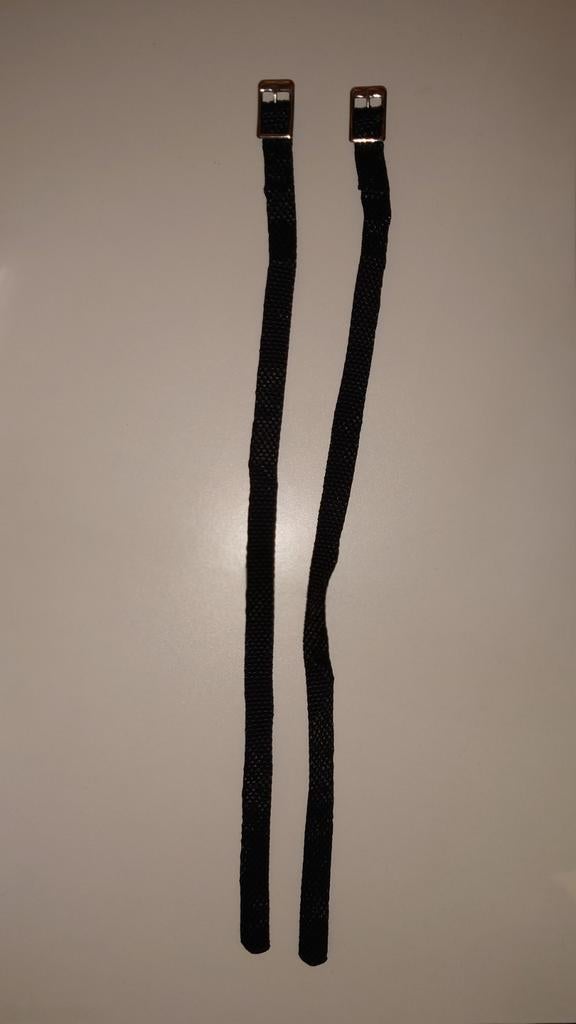 Sporenriemen sporen riempjes bandjes zwart NIEUW, Dieren en Toebehoren, Paarden en Pony's | Overige Paardenspullen, Ophalen of Verzenden