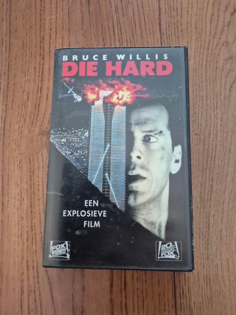 Die Hard VHS - Bruce Willis Actieklassieker, Cd's en Dvd's, VHS | Film, Gebruikt, Actie en Avontuur, Vanaf 16 jaar, Ophalen of Verzenden