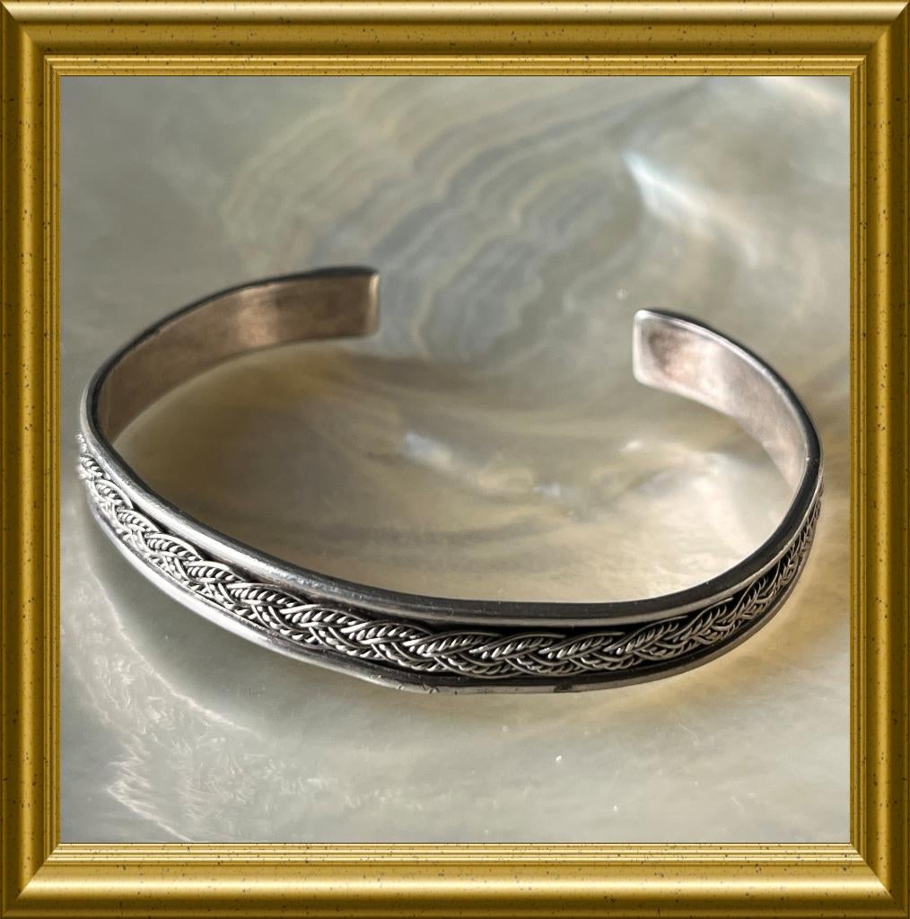 Mooie zilveren armband, Ophalen of Verzenden, Zilver, Armband