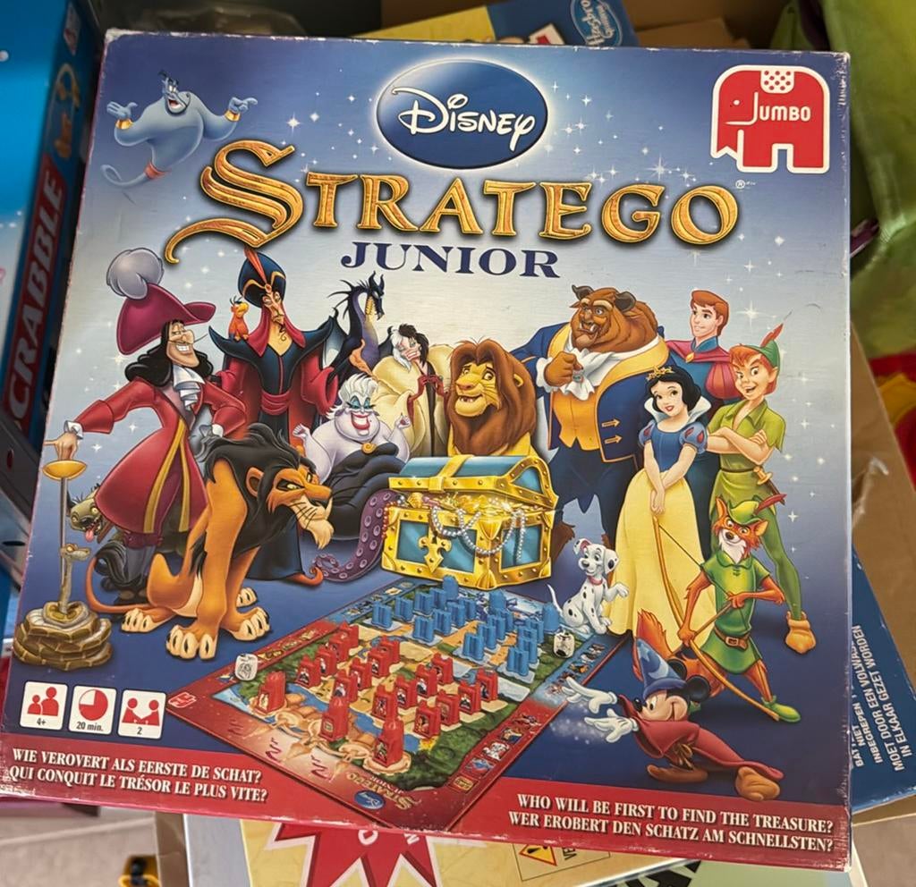 Stratego jr, Hobby en Vrije tijd, Gezelschapsspellen | Bordspellen, Ophalen of Verzenden, Zo goed als nieuw