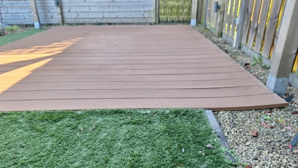 Composietvlondervloer, Ophalen, Gebruikt, Composiet